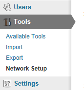 Network Setup Link